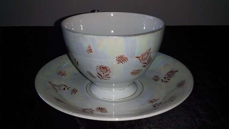1 x Cup and Saucer-Lustre Ware-La Mode Fine China-Mix and Match