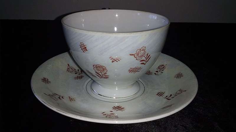 1 x Cup and Saucer-Lustre Ware- La Mode Fine China-Mix and Match