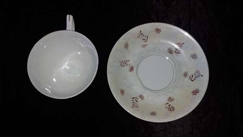 1 x Cup and Saucer-Lustre Ware- La Mode Fine China-Mix and Match
