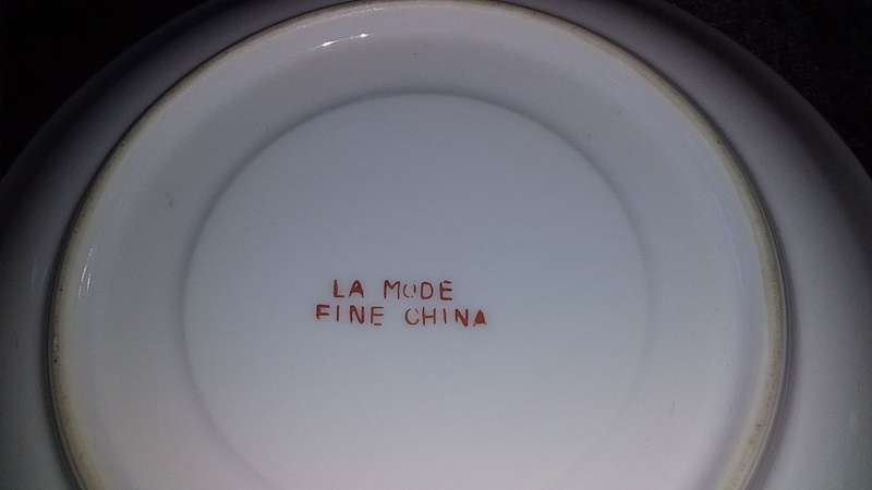 1 x Cup and Saucer-Lustre Ware- La Mode Fine China-Mix and Match