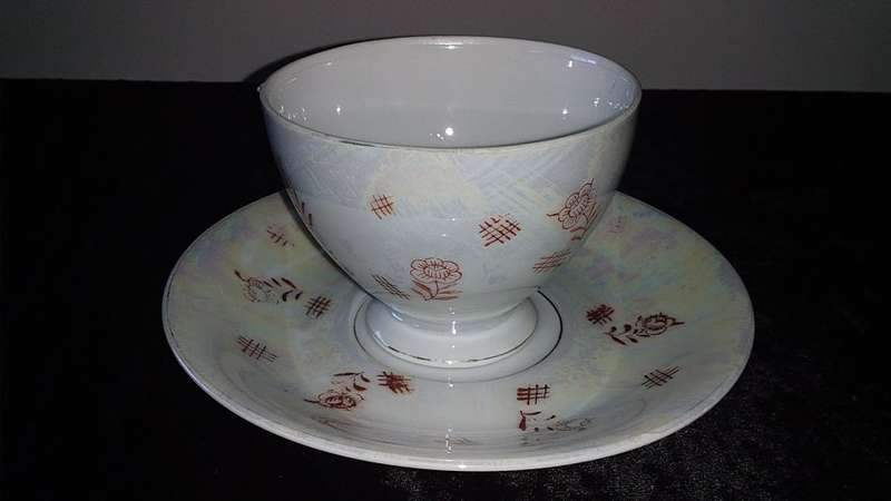 1 x Cup and Saucer-Lustre Ware- La Mode Fine China-Mix and Match
