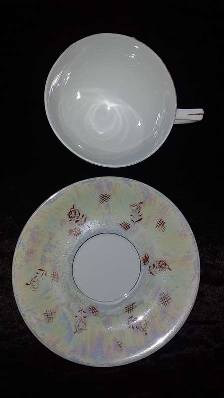 1 x Cup and Saucer-Lustre Ware- La Mode Fine China-Mix and Match