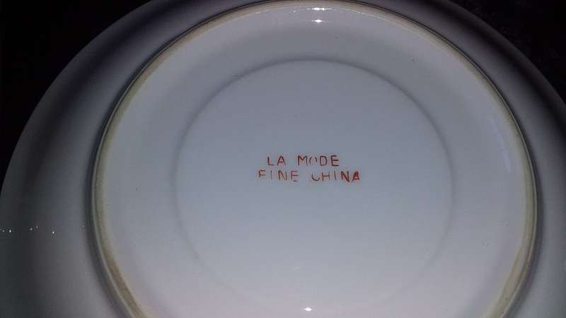 1 x Cup and Saucer-Lustre Ware- La Mode Fine China-Mix and Match