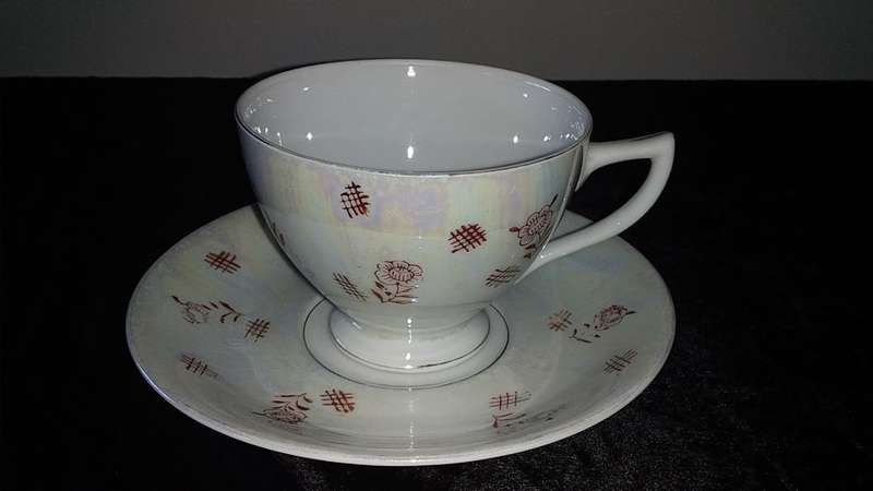 1 x Cup and Saucer-Lustre Ware- La Mode Fine China-Mix and Match