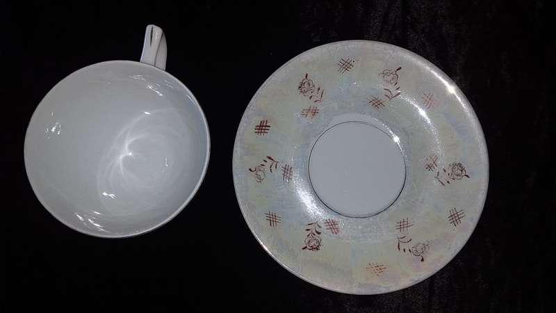 1 x Cup and Saucer-Lustre Ware- La Mode Fine China-Mix and Match