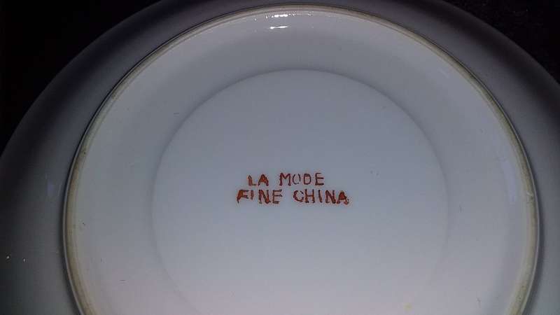 1 x Cup and Saucer-Lustre Ware- La Mode Fine China-Mix and Match