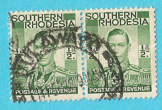 Southern Rhodesia-Cancel-Used-Thematic-Famous Person SACC42