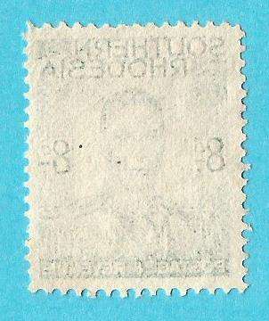 Southern Rhodesia-8d-Cancel-Used-Thematic-Famous Person SACC47