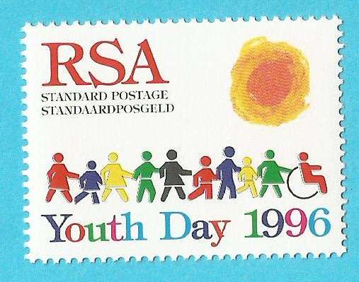 RSA SACC953 -MNH-1996-Youth Day-Thematic-Youth Day