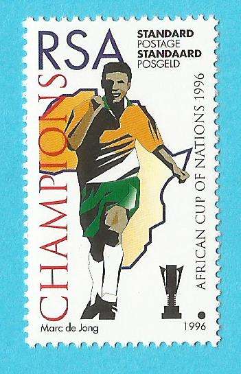 RSA SACC939 -MNH-1996-African Cup of Nations -Thematic-Sport