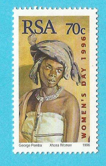 RSA SACC974-MNH-1996-Women`s Day -Thematic-Women`s Day-Culture