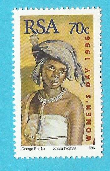 RSA SACC974-MNH-1996-Women`s Day -Thematic-Women`s Day-Culture