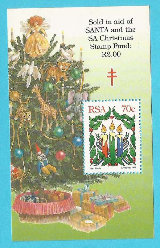 RSA SACC976-MNH-1996-M/S-Christmas-Thematic-Christmas