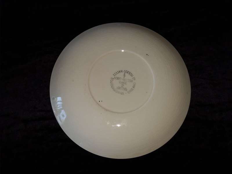 LORD NELSON WARE-ENGLAND-Beer Mug + Plate-`What`s Your`s`