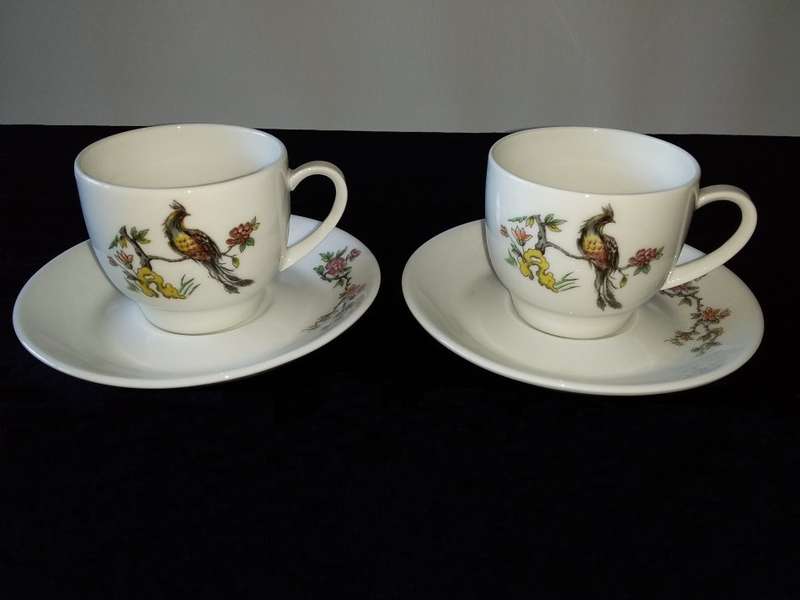 Tea cup and tea pot set on sale