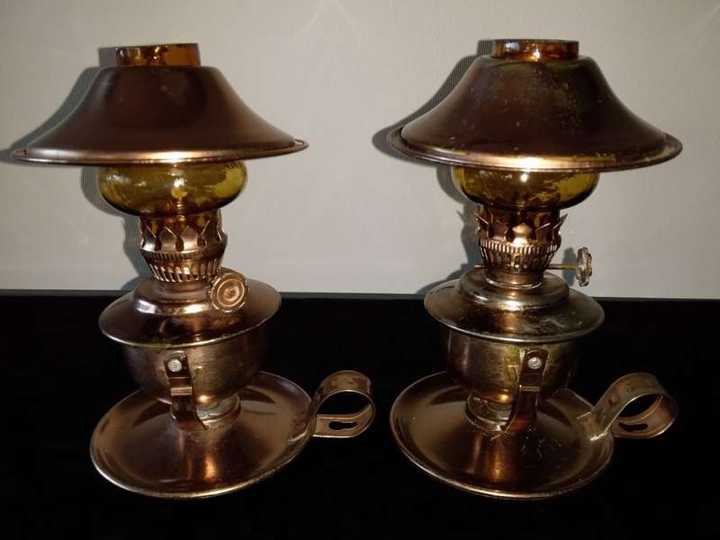 2 x Small  Lamps