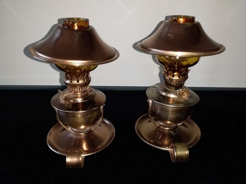2 x Small  Lamps