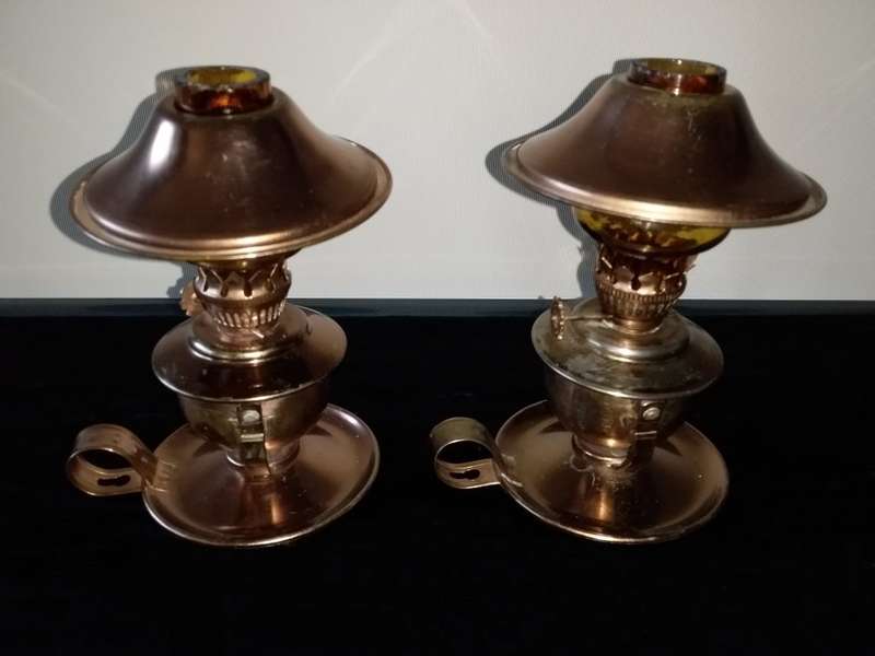 2 x Small  Lamps