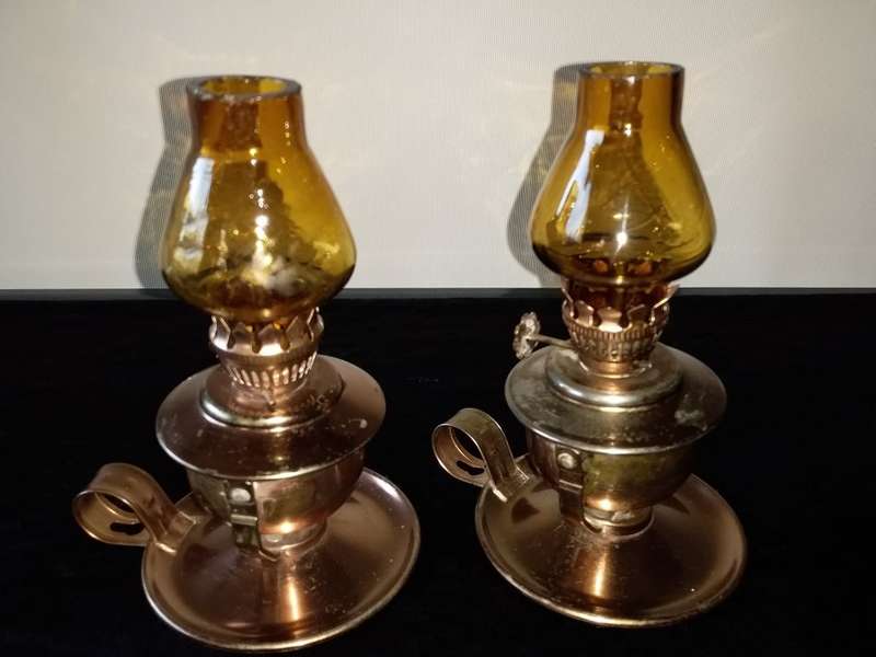 2 x Small  Lamps