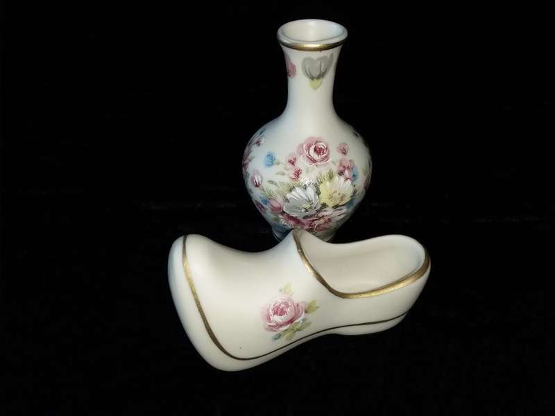 Ornaments-Shoe and Vase -IBIS AVEIRO-Made in Portugal