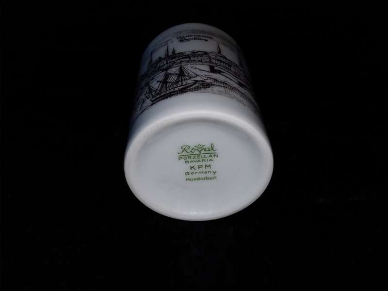Cup-ROYAL PORZELLAN-BAVARIA-K P M-GERMANY
