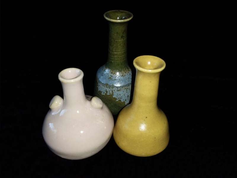 3 x Small Ornaments-Pinklpot-Paarl