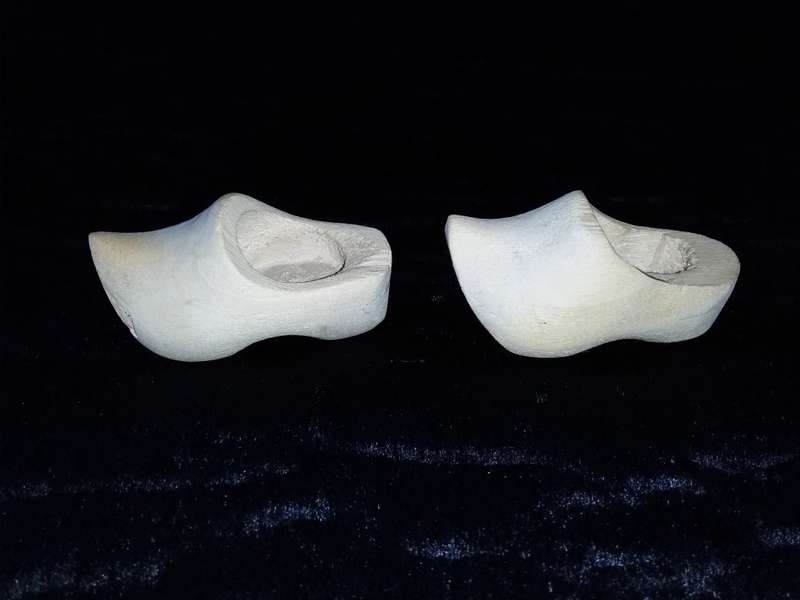 Small Wood Clogs