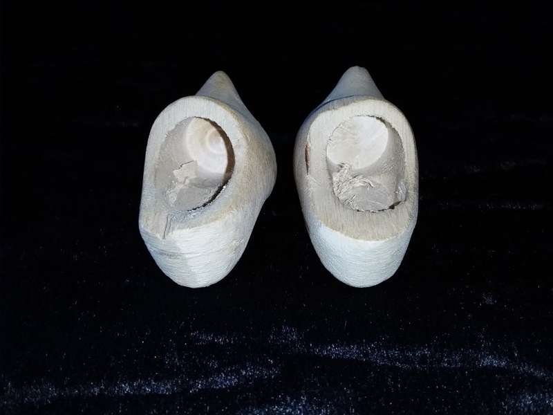 Small Wood Clogs