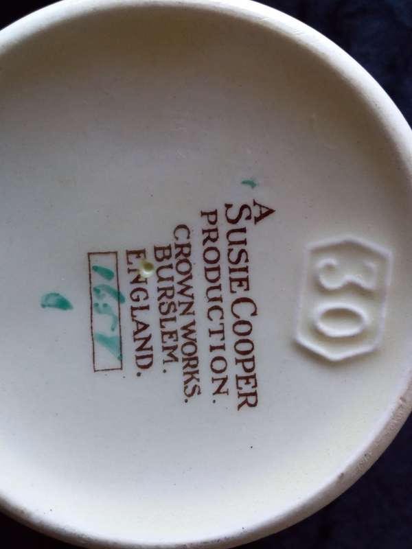 A Susie Cooper Production-Crown Works-Burslem England- Milk Jug