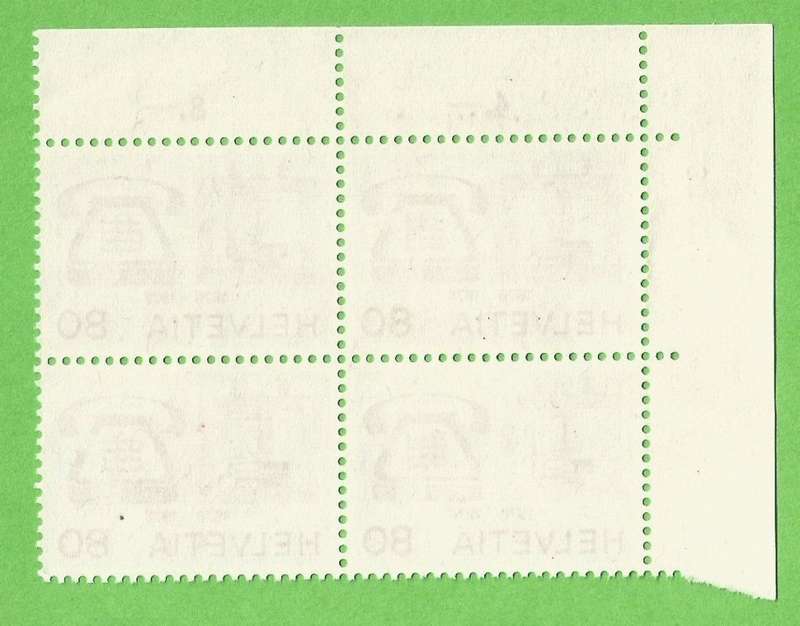 Switzerland-Helvetia-MNH-1976-Block-Thematic-Technology-Communication-Telephone 100th Anniversary