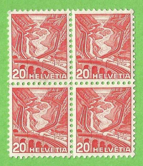 Switzerland-Helvetia- 1936 Landscapes MNH-Thematic-Scenery £21.57