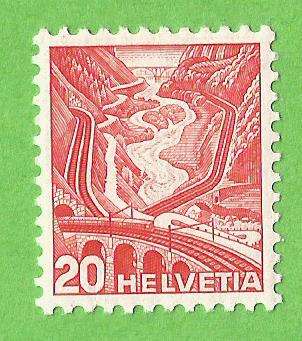 Switzerland-Helvetia- 1936 Landscapes MNH-Thematic-Scenery £21.57