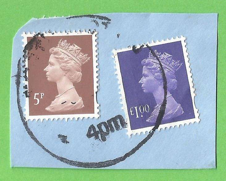 England-Cancel-On Paper-Used-Thematic-Famous Person