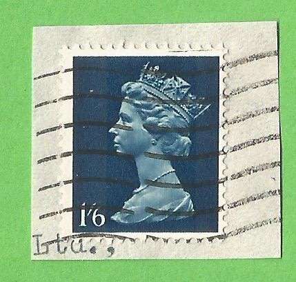 England-1`6-Cancel-On Paper-Used-Thematic-Famous Person