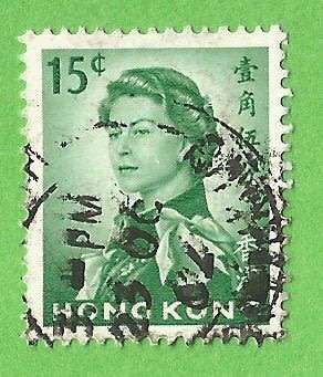Hong Kong-15c-Used-Cancel-Thematic-Famous Person