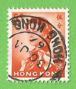 Hong Kong-5c-Used-Cancel-Thematic-Famous Person