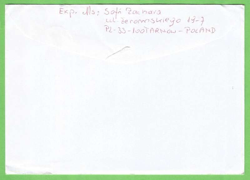 Domestic Mail-Cover-Poland-Cancel-Thematic-Buildings