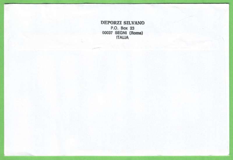 Domestic Mail-Cover-Italy-Cancel-Thematic-Symbol