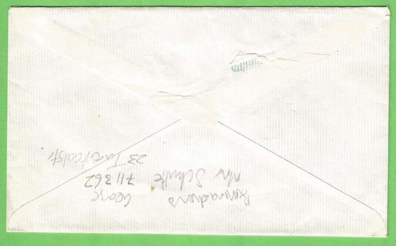 Domestic Mail-Cover-England-Machin-39p-Cancel-Thematic-Famous Person