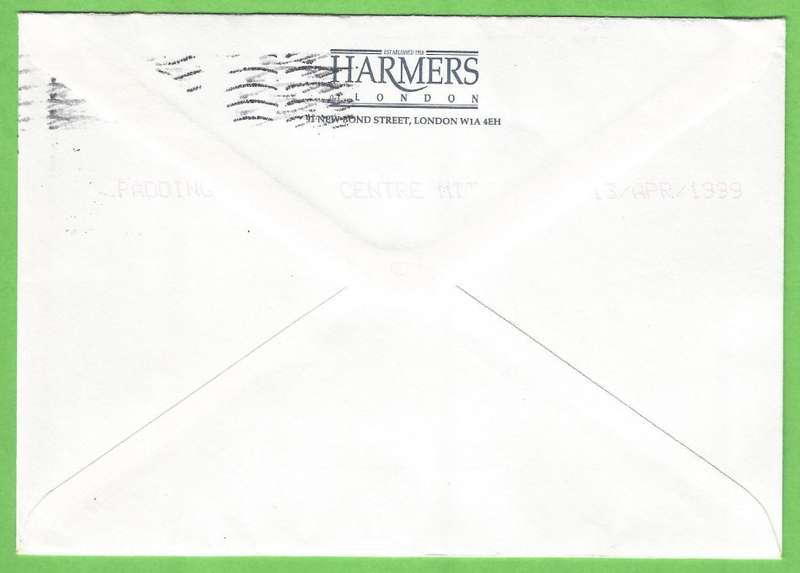 Domestic Mail-Cover-England-Machin-43p-Cancel-Thematic-Famous Person
