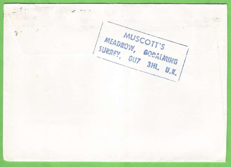 Domestic Mail-Cover-England-Cancel-Thematic-Art