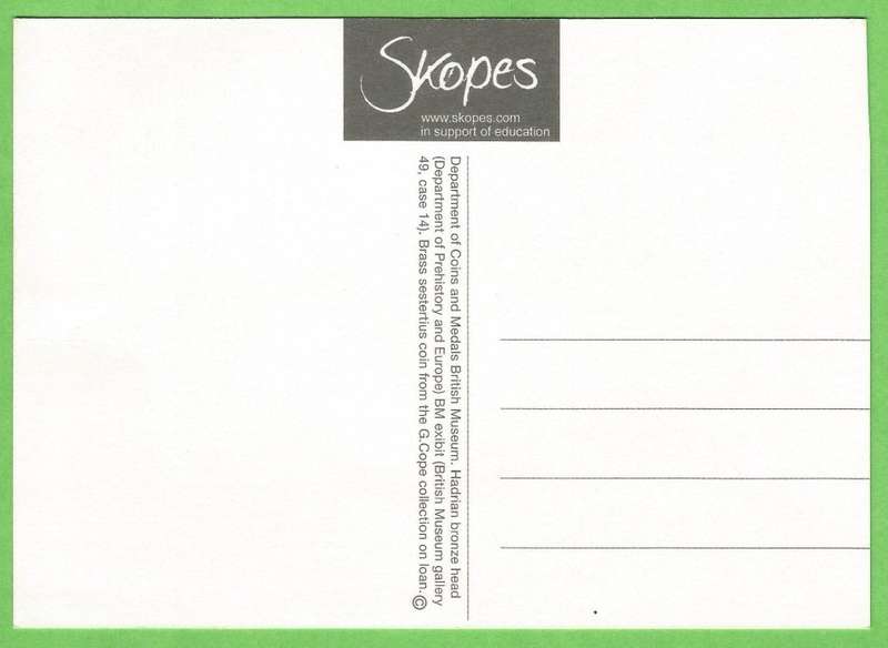 Post Card-SKOPES-Department of Coins and Medals British Museum-Postcard-Thematic-Coins-History