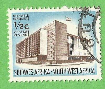 South West Africa-½c-Used-Cancel-Thematic-Building