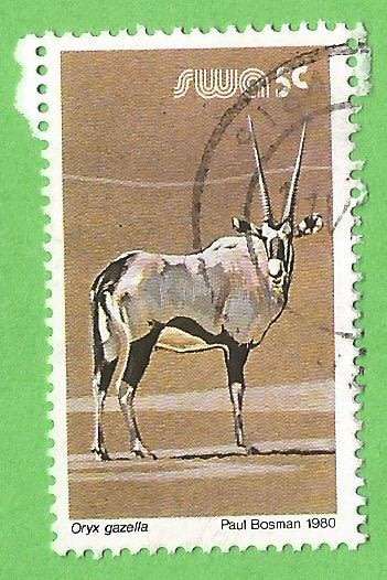 South West Africa-5c-Used-Cancel-Thematic-Fauna-Wild life