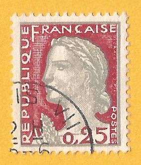 France-Used-Cancel-Thematic-Famous Person