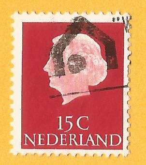 Netherlands-Used-Cancel-Thematic-Famous Person