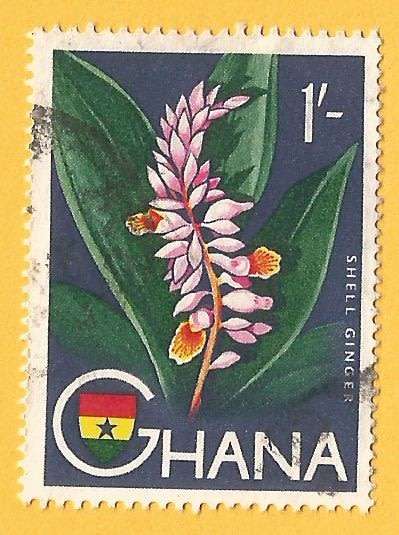 Ghana -1/-Used-Cancel-Thematic-Flora-Flowers