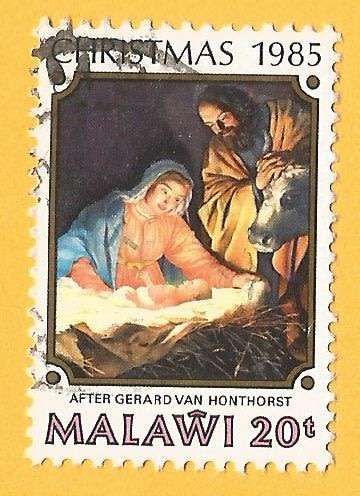 Malawi -Used-Cancel-Thematic-Christmas