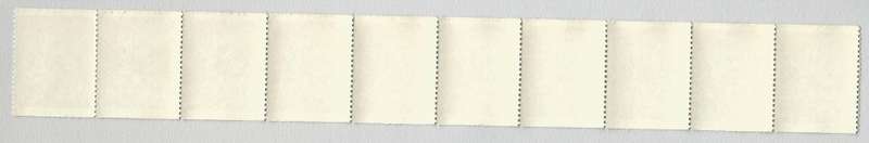 RSA-1977 SACC435a -Coil-1c-Protea-Strip of 10-MNH-Thematic-Flora-Protea-Variety-Lines