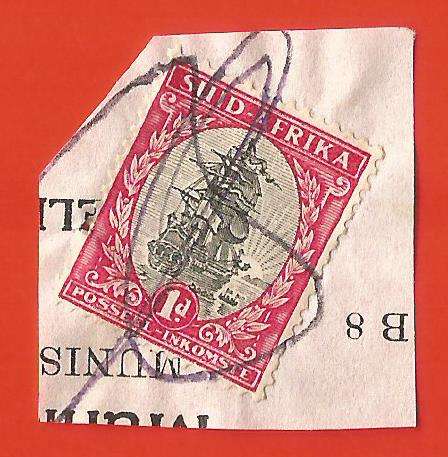 Union of South Africa- Fiscally Used- Cancel- On Paper- Single- Thematic- Transport- Boat